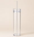 BÉQ Personalized Clear Tumbler with Straw