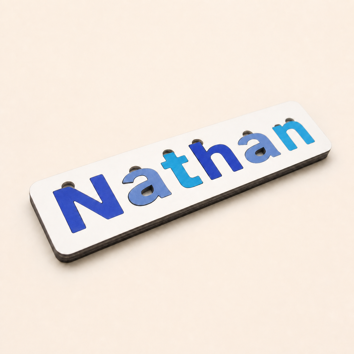 BÉQ Personalized Wooden Name Puzzle